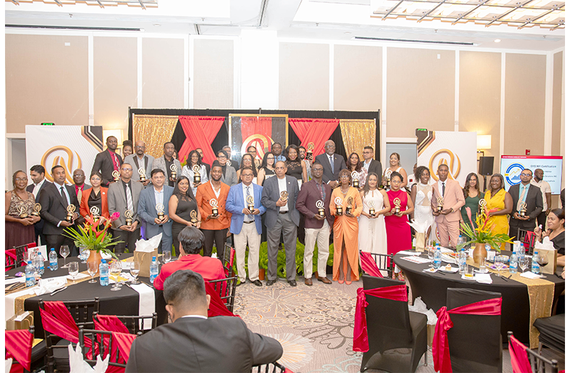 The GNBS’ National Quality Awards recognises local companies that have demonstrated excellence in applying standards and quality systems in the production of goods and delivery of services (Delano Williams photo)
