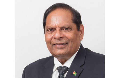 Prime Minister Moses Nagamootoo