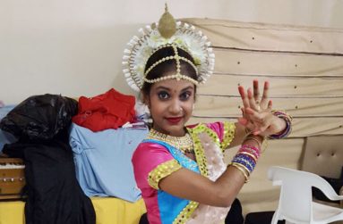 The beautiful Dayvishanie Naipaul, well-known Essequibian dancer.