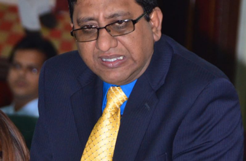 Former Attorney General and Minister of Legal Affairs, Anil Nandalall