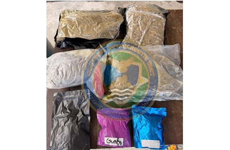 The narcotics seizures occurred on Wednesday, July 15, and Thursday, July 16, 2026, at the Laparkan Shipping Wharf and Muneshwers Wharf respectively, following intelligence received by law enforcement authorities
