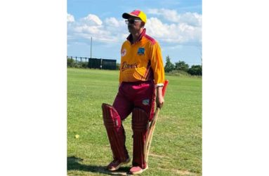 Narine Bidhesi hit a crucial 56 off 85 balls.