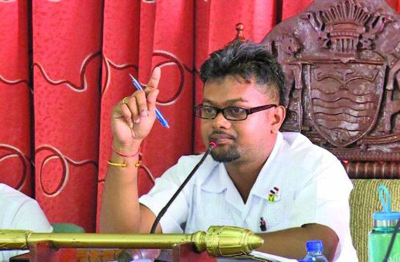 Georgetown Mayor, Ubraj Narine