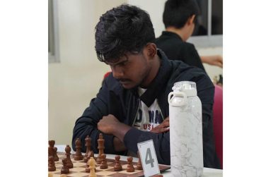 National Junior Chess Champion Ricardo Narine