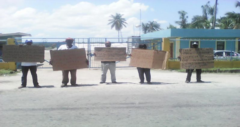 Justice for the Unjust in protest outside Nauth’s Monday