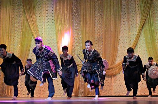 The show is known for fabulous costumes and amazing backdrops