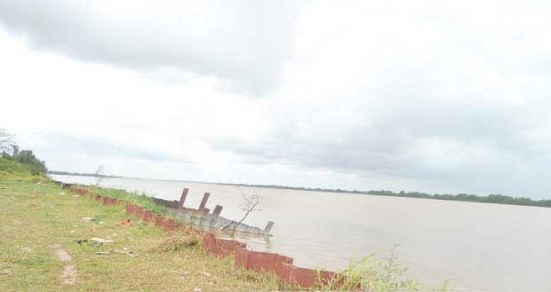 Works done at New Hope area, East Bank Demerara