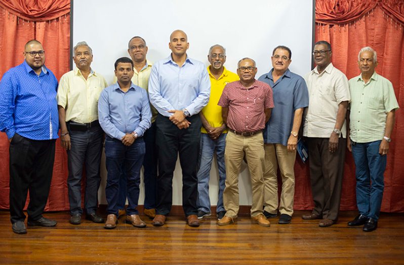 Members of the new Guyana Gold and Diamond Miners’ Association (GGDMA)