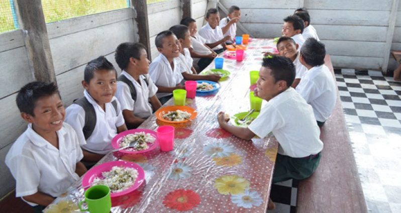 Some $1.9B have been allocated to the National School Feeding Programme this year, catering for more than 7,000 students from the hinterland regions