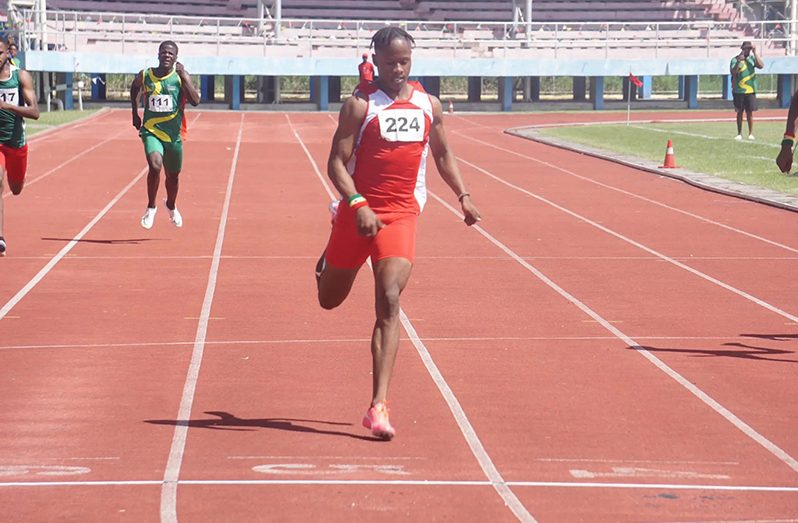 Ezekiel Newton is heading to the 50th CARIFTA games