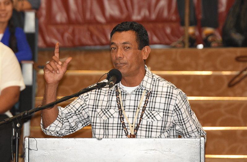 Recently elected NTC Chairman Nicholas Fredericks