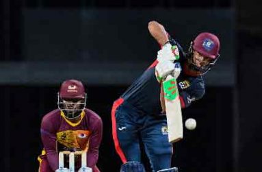 Left-hander Nicholas Kirton bats during last month’s Super50.