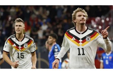 Nick Woltemade has now scored four goals in three games for Germany.