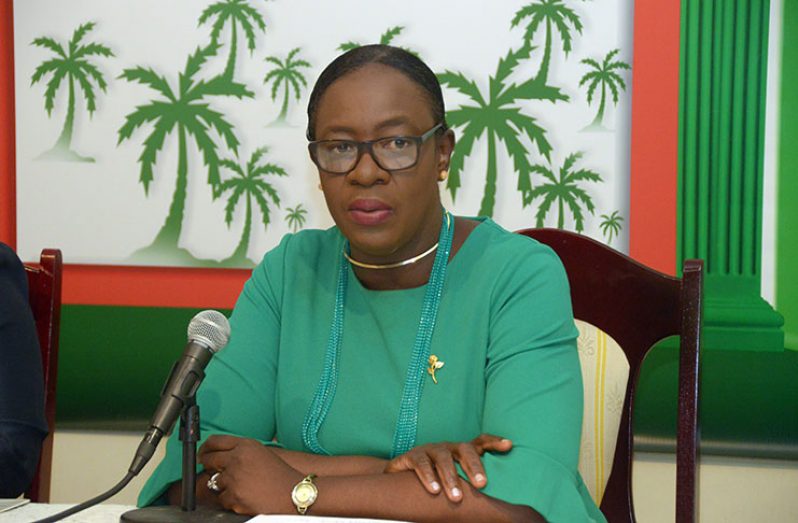 Minister of Education Nicolette Henry