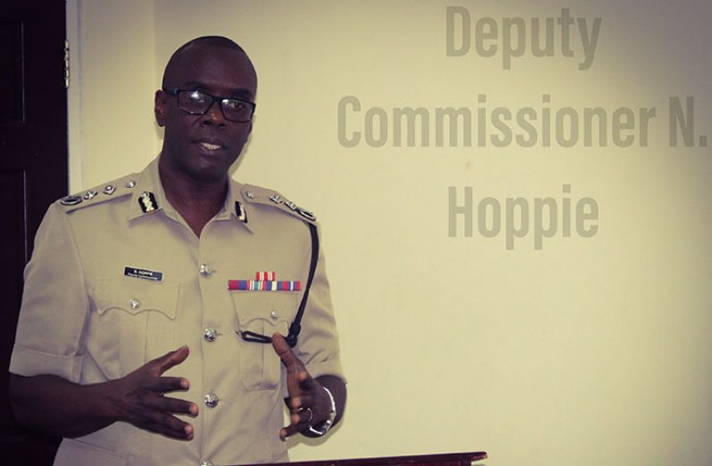 Commissioner of Police (ag) Nigel Hoppie