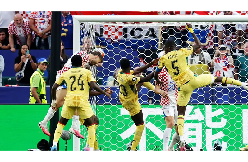 Nikola Vlasic's late header earned Croatia all three points against Ghana in Philadelphia