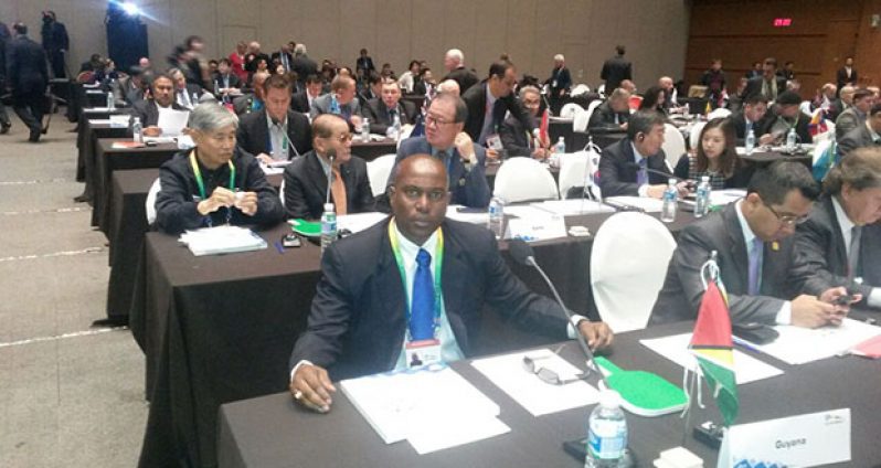 GBA president Steve Ninvalle (in photo at the AIBA Congress) becomes the first person from the Region to be elected to the prestigious position.