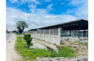Work progressing smoothly on the new Nismes Secondary School (Education Minister Priya Manickchand photos)