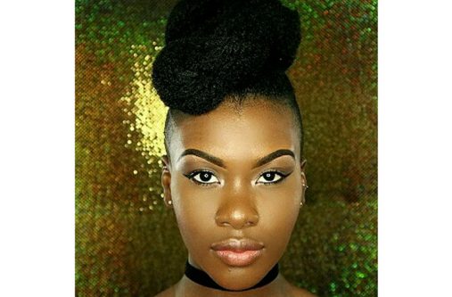 A clip from one of Nkechi’s natural hair tutorials on her YouTube Channel