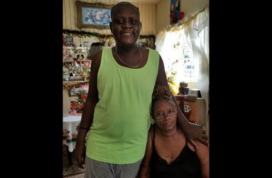Michelle Bastiany and her son who lives with autism