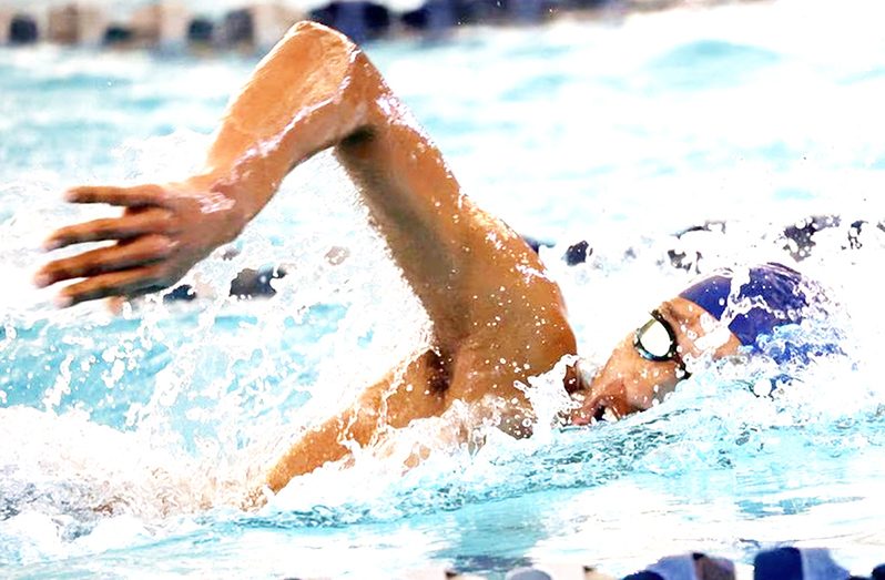 Olympic swimming prospect Raekwon Noel
