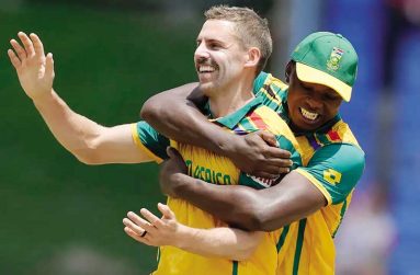 Anrich Nortje was expected to be a key member of South Africa's pace attack alongside Kagiso Rabada 