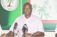 --Norton says 
PEOPLE’S National Congress Reform (PNCR) and A Partnership for National Unity (APNU) Leader, Aubrey Norton has branded the Alliance For Change (AFC)’s decision to purge three of its defectors as “petty.”
The AFC is now reeling after three of its Parliamentarians Juretha Fernandes, Sherod Duncan and Deonarine “Ricky” Ramsaroop crossed over to Norton’s camp, with Fernandes even being touted as Norton’s running mate for the September 1 General and Regional Elections.
The AFC, blindsided by the defections, attempted damage control after news of these crossovers was leaked this week, by explaining that they had no knowledge of this and swiftly revoked those persons’ membership.
During a press conference at Congress Place on Friday, Norton dubbed the AFC’s action as “petty.”
He said: “The AFC has gone at least to ten of our members and asked them to work with them, most of them didn’t but at least one of them on the East Coast (of Demerara) did, and we didn’t proceed to expel them, they’re still in our membership. But pettiness is part of life.”
Norton’s comments come as the fallout from the failed coalition talks have intensified, exposing the internal divisions and competing obsession with positions.
The PNCR/APNU Leader also dismissed criticisms of the AFC former Parliamentarians switching allegiance, although the PNCR/APNU chastised their very own former party General Secretary and Parliamentarian, Geeta Chandan-Edmond, for a similar move endorsing the Peoples Progressive Party (PPP).
“We see the coming of Juretha, Ricky and Sherod as a case of people who are interested in coalition and coming to join us to ensure that the coalition reflects the APNU+AFC,” the PNCR/APNU Leader said.
For months, the AFC had been in talks with its former coalition partner, the APNU. But, the talks fell through, with both parties squabbling over dominance.
Even after reducing their proposal and pleading for 35 per cent, the APNU flatly rejected AFC’s request.
With Fernandes now at the heart of the APNU campaign and the AFC sidelined and bleeding key figures, the alliance looks bleak.
Norton maintained that Fernandes’ being picked as Prime Ministerial candidate was settled long before the AFC made its last proposal, and it is in her hands if she would surrender it in sake of a PNC/APNU+AFC coalition.
“If Juretha wants to give the opportunity to the AFC to select the candidate, we have no problem with that, but we said, we will not give her our word and then renege on it to satisfy a late request when we have been negotiating for months with some impossible suggestions like we should take 35 per cent and the AFC should get 65 per cent,” Norton said.
Also, although central executive member, Ganesh Mahipaul said in a previous conference that he believes he has the all of the features that the PNCR/APNU Leader seeks in a prime ministerial candidate, Norton claims that all members were aware of Fernandes being picked.
Norton sees Mahipaul as a possible Vice President should APNU be elected at the September 1, 2025, General and Regional Elections.
“I spoke with all the persons in the APNU… we generally agreed that we needed Juretha Fernandes as the prime ministerial candidate,” Norton said.