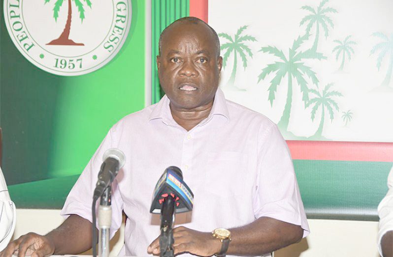 --Norton says 
PEOPLE’S National Congress Reform (PNCR) and A Partnership for National Unity (APNU) Leader, Aubrey Norton has branded the Alliance For Change (AFC)’s decision to purge three of its defectors as “petty.”
The AFC is now reeling after three of its Parliamentarians Juretha Fernandes, Sherod Duncan and Deonarine “Ricky” Ramsaroop crossed over to Norton’s camp, with Fernandes even being touted as Norton’s running mate for the September 1 General and Regional Elections.
The AFC, blindsided by the defections, attempted damage control after news of these crossovers was leaked this week, by explaining that they had no knowledge of this and swiftly revoked those persons’ membership.
During a press conference at Congress Place on Friday, Norton dubbed the AFC’s action as “petty.”
He said: “The AFC has gone at least to ten of our members and asked them to work with them, most of them didn’t but at least one of them on the East Coast (of Demerara) did, and we didn’t proceed to expel them, they’re still in our membership. But pettiness is part of life.”
Norton’s comments come as the fallout from the failed coalition talks have intensified, exposing the internal divisions and competing obsession with positions.
The PNCR/APNU Leader also dismissed criticisms of the AFC former Parliamentarians switching allegiance, although the PNCR/APNU chastised their very own former party General Secretary and Parliamentarian, Geeta Chandan-Edmond, for a similar move endorsing the Peoples Progressive Party (PPP).
“We see the coming of Juretha, Ricky and Sherod as a case of people who are interested in coalition and coming to join us to ensure that the coalition reflects the APNU+AFC,” the PNCR/APNU Leader said.
For months, the AFC had been in talks with its former coalition partner, the APNU. But, the talks fell through, with both parties squabbling over dominance.
Even after reducing their proposal and pleading for 35 per cent, the APNU flatly rejected AFC’s request.
With Fernandes now at the heart of the APNU campaign and the AFC sidelined and bleeding key figures, the alliance looks bleak.
Norton maintained that Fernandes’ being picked as Prime Ministerial candidate was settled long before the AFC made its last proposal, and it is in her hands if she would surrender it in sake of a PNC/APNU+AFC coalition.
“If Juretha wants to give the opportunity to the AFC to select the candidate, we have no problem with that, but we said, we will not give her our word and then renege on it to satisfy a late request when we have been negotiating for months with some impossible suggestions like we should take 35 per cent and the AFC should get 65 per cent,” Norton said.
Also, although central executive member, Ganesh Mahipaul said in a previous conference that he believes he has the all of the features that the PNCR/APNU Leader seeks in a prime ministerial candidate, Norton claims that all members were aware of Fernandes being picked.
Norton sees Mahipaul as a possible Vice President should APNU be elected at the September 1, 2025, General and Regional Elections.
“I spoke with all the persons in the APNU… we generally agreed that we needed Juretha Fernandes as the prime ministerial candidate,” Norton said.