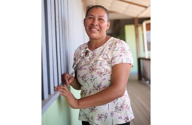 Marlyn Brown, teacher, mother and wife, currently pursuing her bachelor’s degree (Samuel Maughn photo)