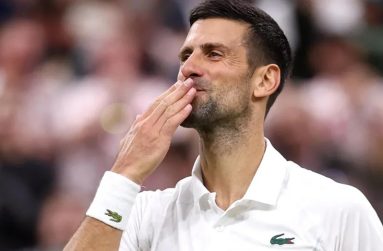 Novak Djokovic is hoping to avenge his loss to Carlos Alcaraz in last year's Wimbledon final
