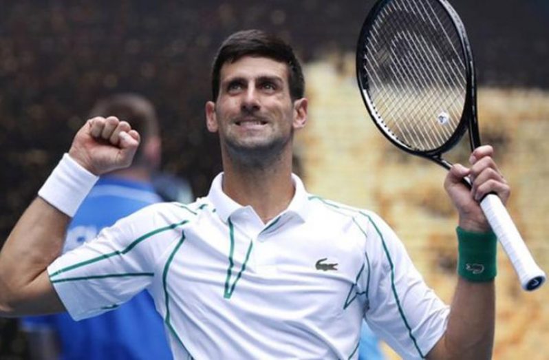 Novak Djokovic is seeded second at this year's Australian Open.