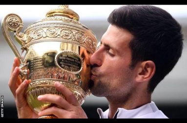 Novak Djokovic is the defending Wimbledon men's singles champion.