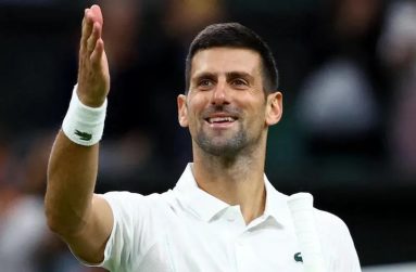 Novak Djokovic is only the third player in the Open era to win 50 Grand Slam matches after turning 35