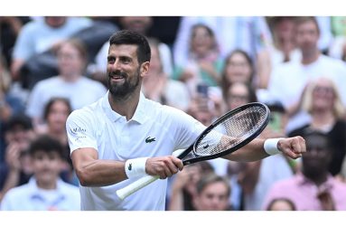 Novak Djokovic would equal Roger Federer's record of eight Wimbledon titles with victory at the All England Club