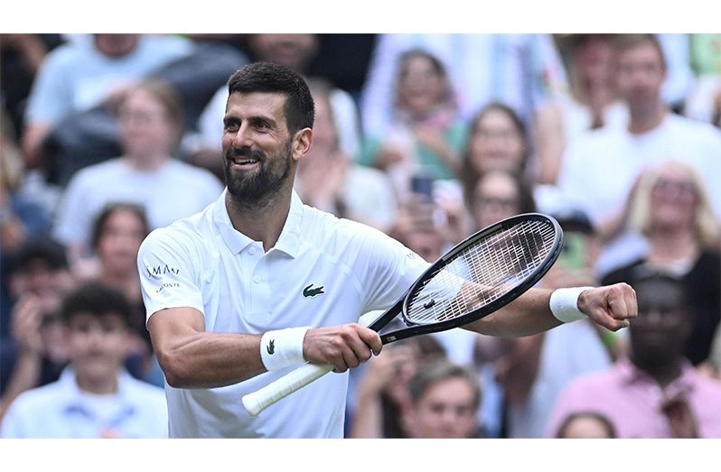 Novak Djokovic would equal Roger Federer's record of eight Wimbledon titles with victory at the All England Club