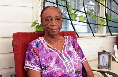 A trip down memory lane to when she was ready to perform her duty as a caregiver
