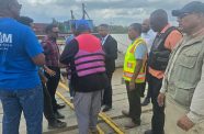 In a statement on Tuesday, the CDC confirmed that the vessel was observed leaning significantly to one side while berthed at the facility, prompting the immediate intervention of the relevant authorities