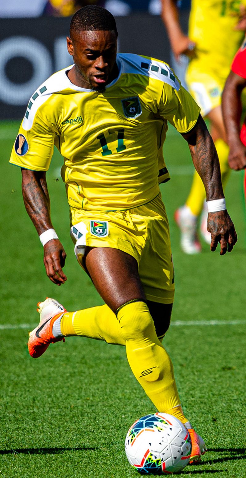 : French Ligue 2 forward Terrel Ondaan will be a key piece for Guyana against Jamaica tonight