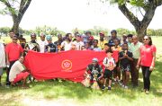 Overall winners of the 15th annual Seven Seas 11-race cycling meet.