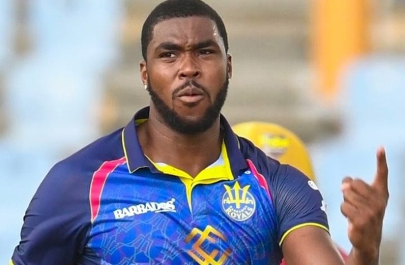 Obed McCoy has taken 13 wickets so far in the 2022 Hero CPL