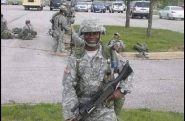 del in his United States Army uniform