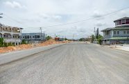 Ongoing works on the Ogle/Eccles highway (Delano Williams photo)