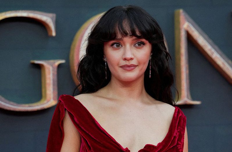 Cast member Olivia Cooke attends the UK premiere of 'House of the Dragon' in London, Britain August 15, 2022 (REUTERS photo)