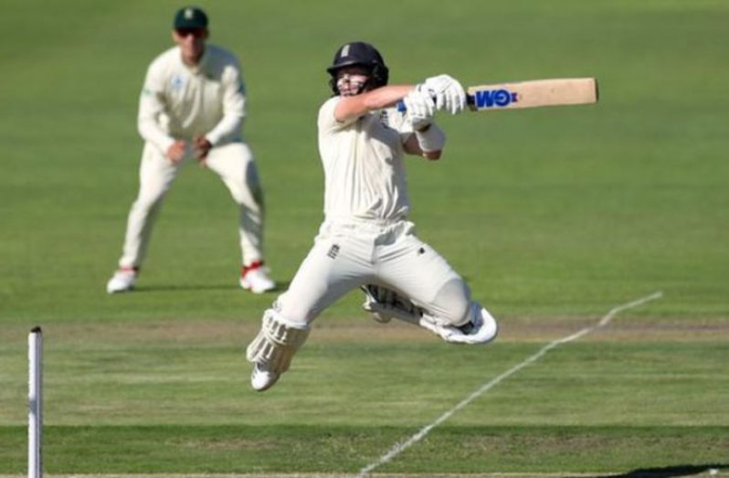 Ollie Pope struck seven fours in his unbeaten 39.