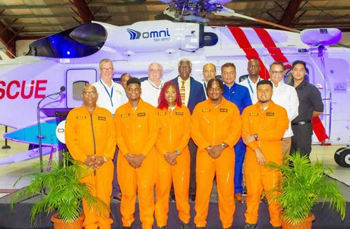 Five Guyanese are now well equipped with the requisite skills to function as members of a Search & Rescue (SAR) Rear Crew, following the completion of a rigorous training programme, which lasted for six and a half months