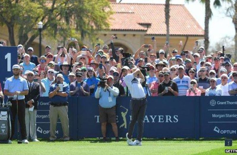 The PGA Tour was suspended after day one of the Players Championship on March 12 because of the coronavirus pandemic.