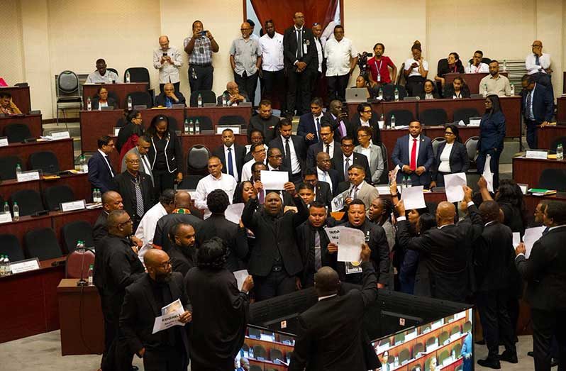 Despite days of public calls for "accountability," Opposition MPs declined every parliamentary avenue offered to them to question government on the MV Barima tragedy