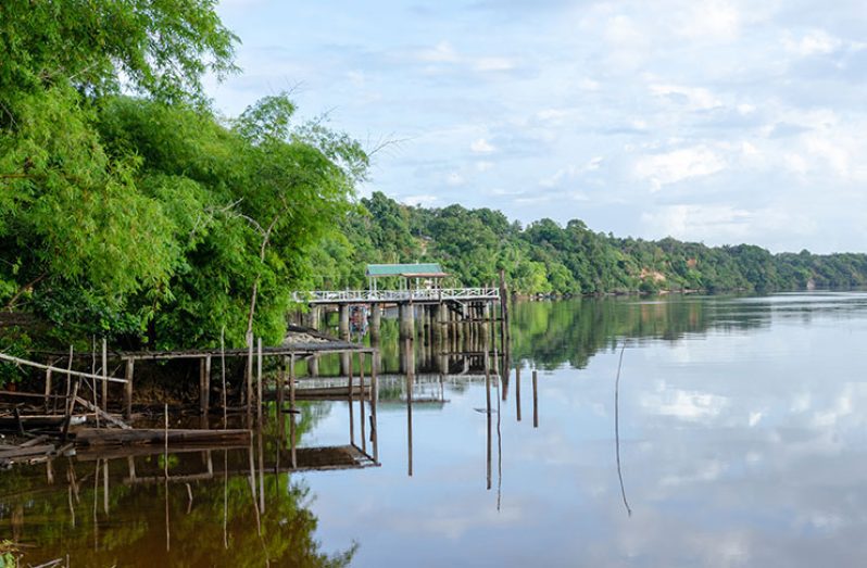 The waterfront at Orealla. (Delano Williams photo)