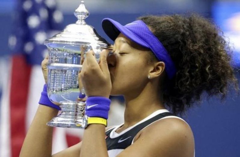 Naomi Osaka won the US Open in 2020 and also claimed the Australian Open this year.