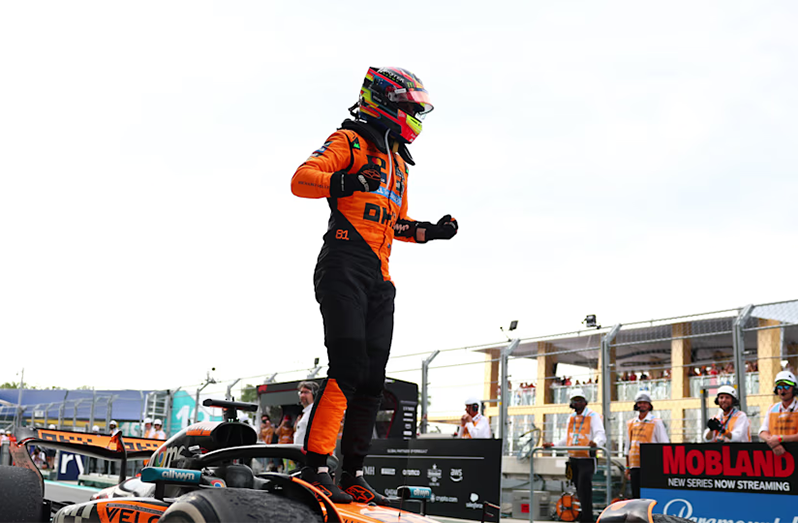 Oscar Piastri won in Miami